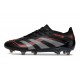 Chaussures adidas Predator Elite FG Noir Gris Quatre Rouge Lucide