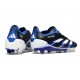Chaussures adidas Predator Elite FG Noir Bleu Blanc