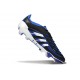 Chaussures adidas Predator Elite FG Noir Bleu Blanc