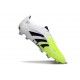 Chaussures adidas Predator Elite FG Blanc Noir Citron Lucid