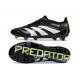 Chaussures adidas Predator Elite FG Noir Blanc Citron Lucid