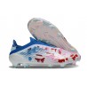 Adidas F50 Elite Sans Lacets FG Blanc Bleu Rose