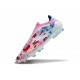 Adidas F50 Elite Sans Lacets FG Blanc Bleu Rose