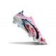 Adidas F50 Elite Sans Lacets FG Blanc Bleu Rose