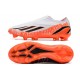 adidas X Speedportal+ FG Crampon de Foot Messi Blanc Rouge Noir