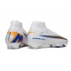 Nike Air Zoom Mercurial Superfly X Elite FG Blanc Or Bleu