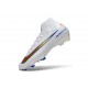 Nike Air Zoom Mercurial Superfly X Elite FG Blanc Or Bleu