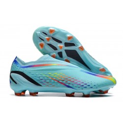 adidas X Speedportal+ FG Aqua Transparent Rouge Solaire Bleu Power