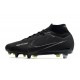 Nike Air Zoom Mercurial Superfly IX Elite SG Black Dk Smoke Grey Summit White Volt