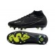 Nike Air Zoom Mercurial Superfly IX Elite SG Black Dk Smoke Grey Summit White Volt