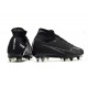 Nike Air Zoom Mercurial Superfly IX Elite SG Black Dk Smoke Grey Summit White Volt