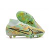 Nike Air Zoom Mercurial Superfly IX Elite SG Green Dark Blue Orange