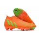 adidas PREDATOR EDGE+ FG Homme Rouge Solaire Vert Solaire Equipe Noir