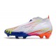 Crampon adidas PREDATOR EDGE+ FG Homme Blanc Jaune Solaire Bleu Power