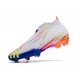 Crampon adidas PREDATOR EDGE+ FG Homme Blanc Jaune Solaire Bleu Power