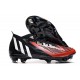 Crampon de Foot adidas Predator Edge.1 FG Noir Blanc Rouge
