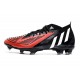 Crampon de Foot adidas Predator Edge.1 FG Noir Blanc Rouge