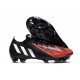 adidas Predator Edge.1 Low FG Noir Blanc Rouge