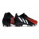 adidas Predator Edge.1 Low FG Noir Blanc Rouge