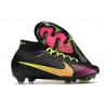 Nike Zoom Mercurial Superfly IX Elite FG Neuf Noir Rose Jaune
