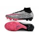Nike Zoom Mercurial Superfly IX Elite FG Neuf Argent Métallique Hyper Rose Noir