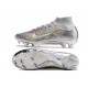 Nike Zoom Mercurial Superfly IX Elite XXV FG Neuf Argent Métallique