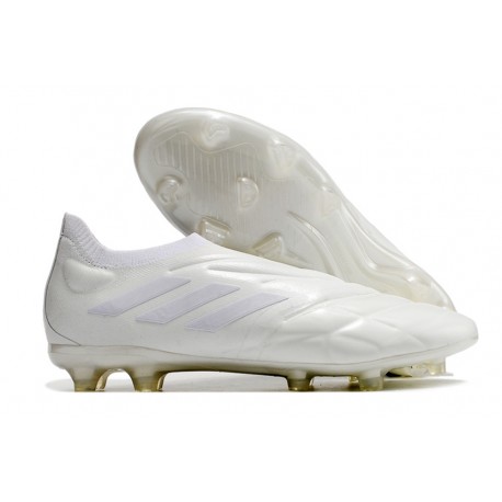 Crampon de Foot adidas Copa Pure+ FG Blanc