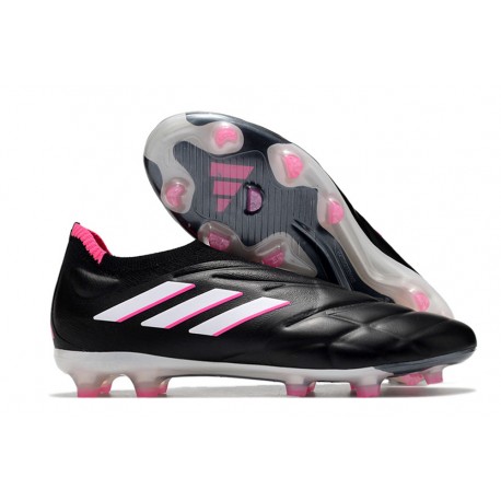 Crampon de Foot adidas Copa Pure+ FG Noir Zero Met Rose Equipe Choc