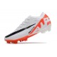 Nike Zoom Mercurial Vapor 15 Elite FG Neuf Blanc Rouge Noir