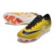 Nike Zoom Mercurial Vapor 15 Elite FG Neuf Jaune Noir