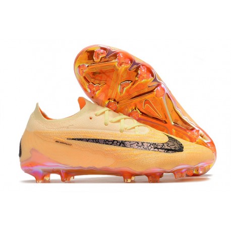 Nike Phantom GX Elite Gripknit FG Teinte Citron Bordeaux Crush