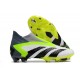Crampon de Foot adidsa Predator Accuracy+ FG Blanc Vert Noir